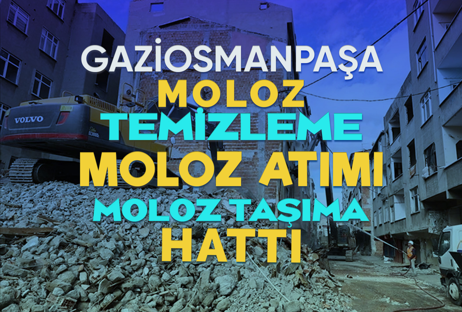 Gaziosmanpaşa Moloz Hattı - Gaziosmanpaşa Moloz Atımı
