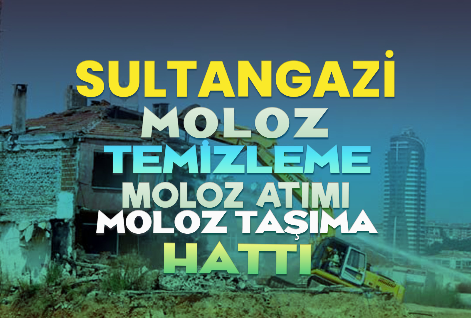 Sultangazi Moloz hattı - Sultangazi Moloz Atımı